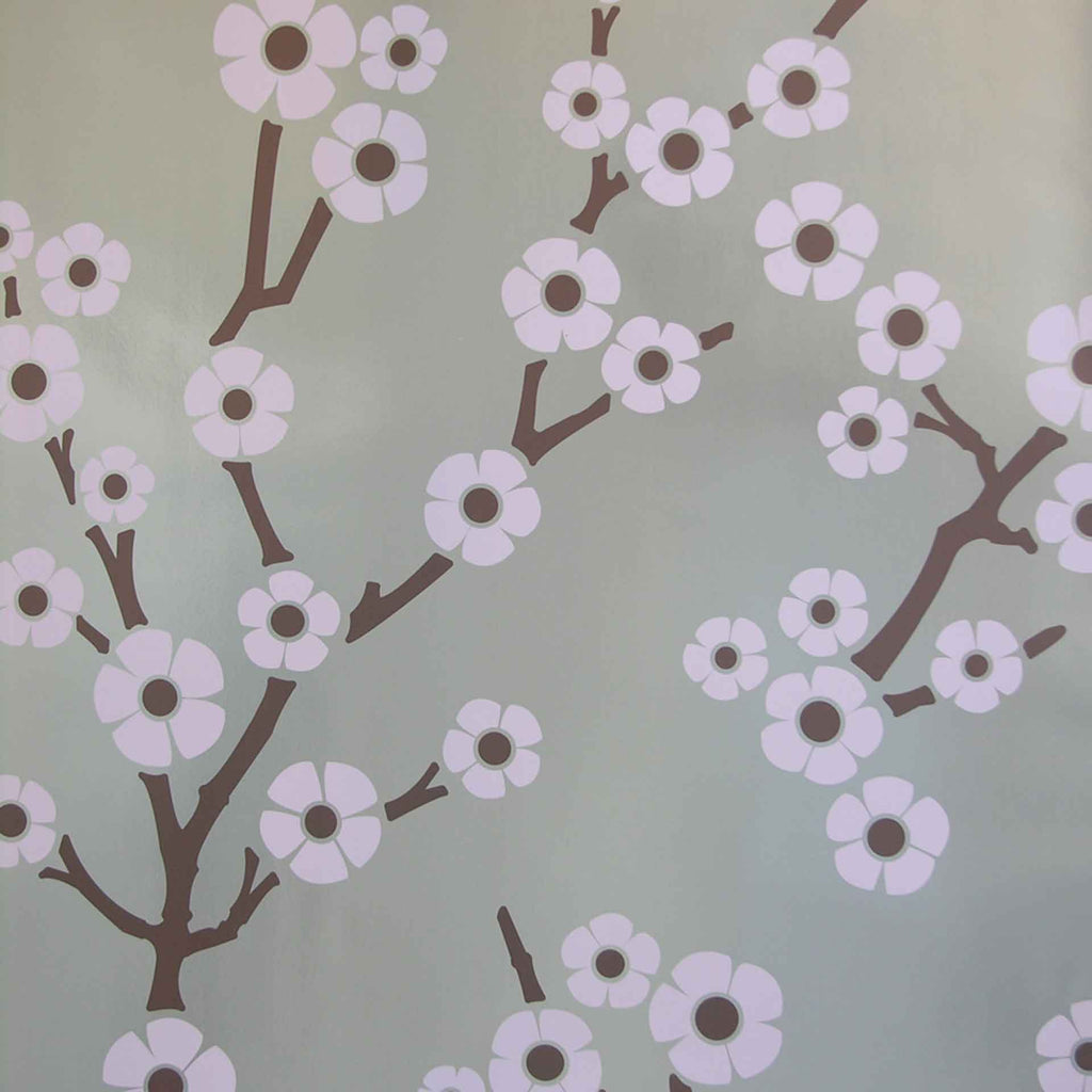 cherry blossom pattern wallpaper