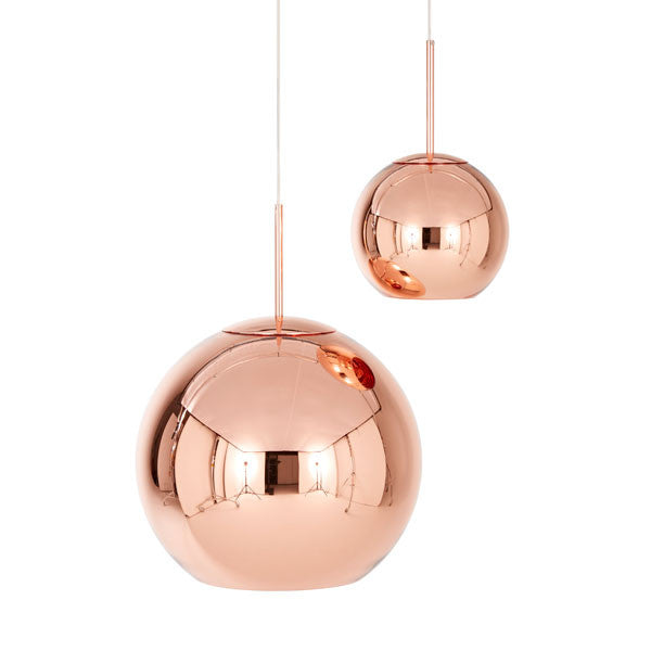 Copper Round 45cm Pendant - Tom Dixon