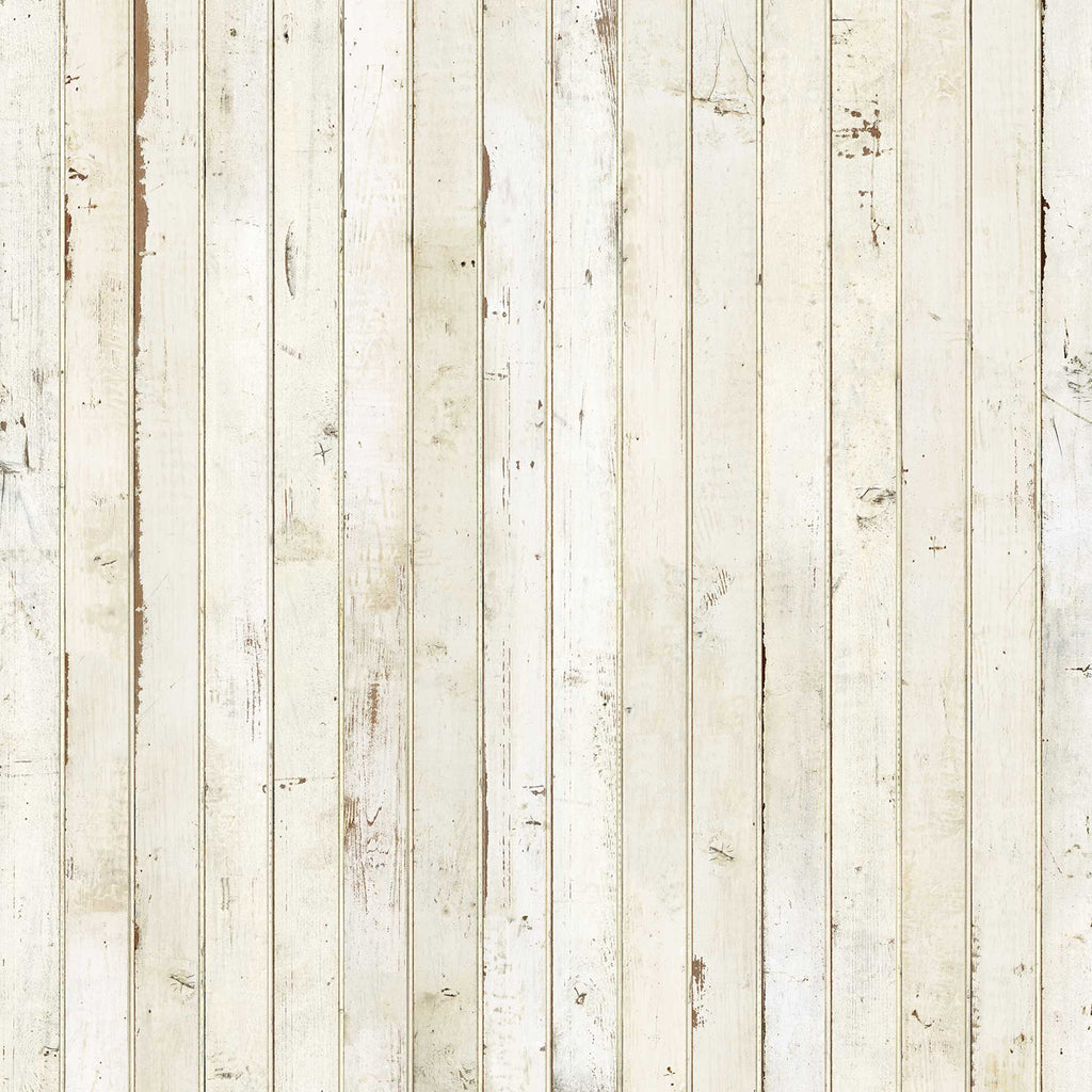 White PHE-08 Scrapwood Wallpaper by Piet Hein Eek + NLXL