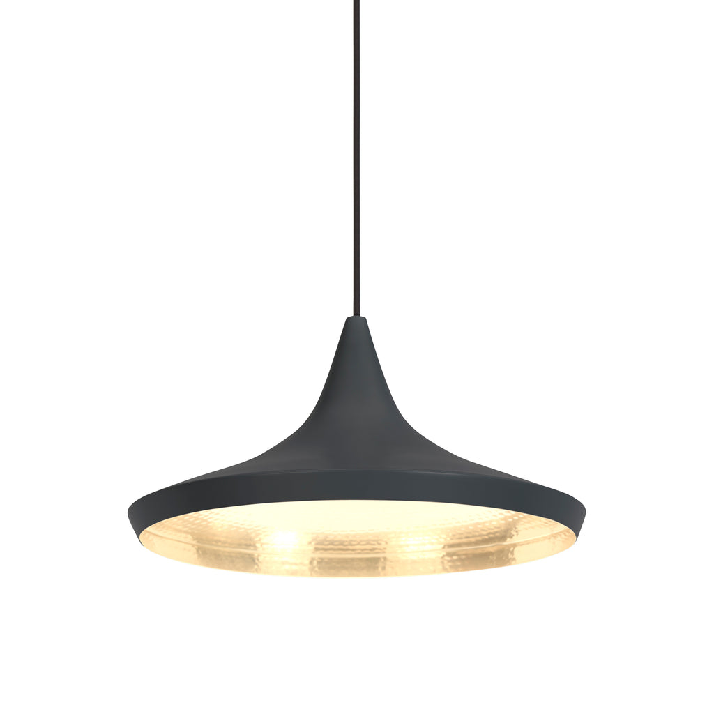 Tom Dixon Beat Light Pendant - Wide - Black – Vertigo Home