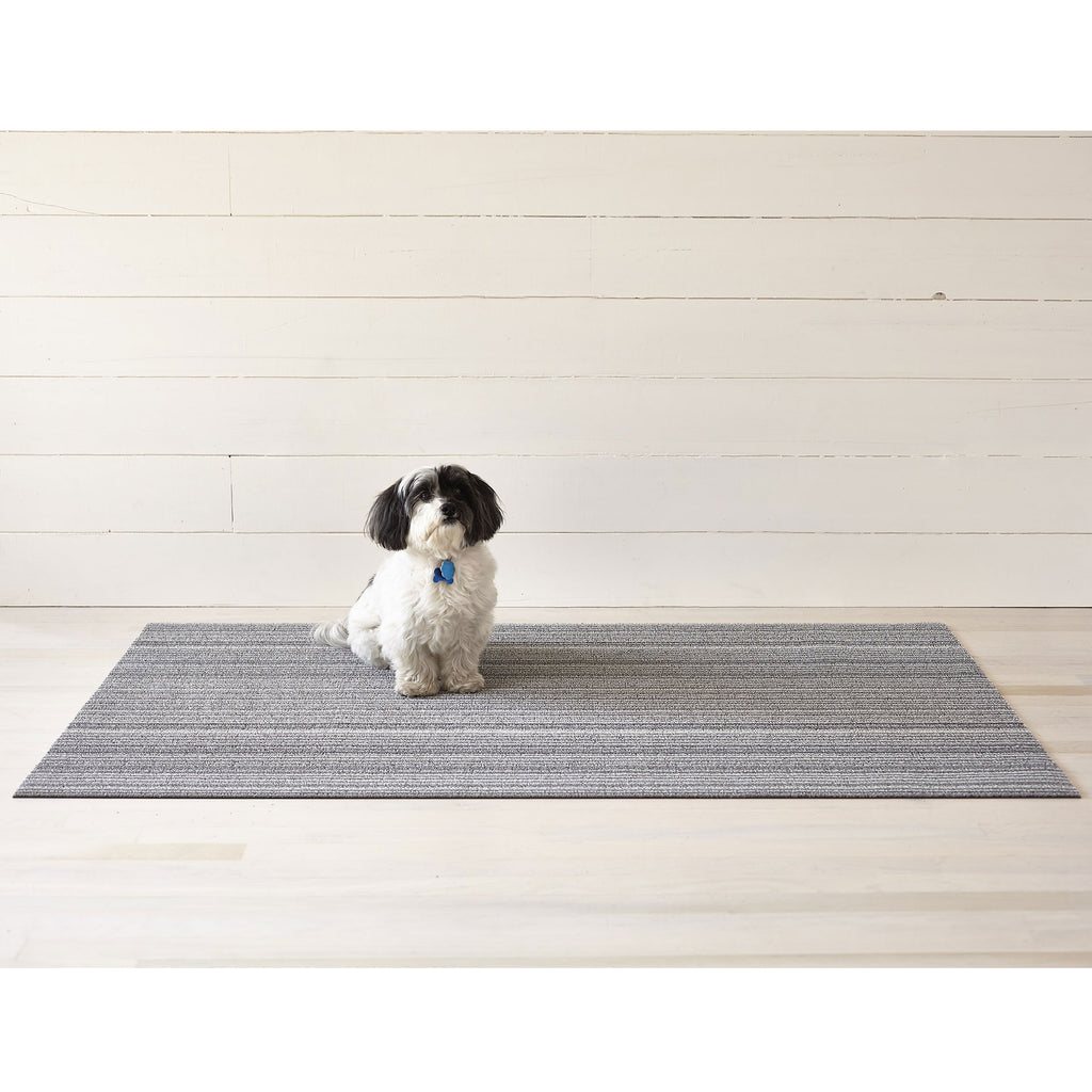 Orange Skinny Stripe Shag Mat by Chilewich – Vertigo Home