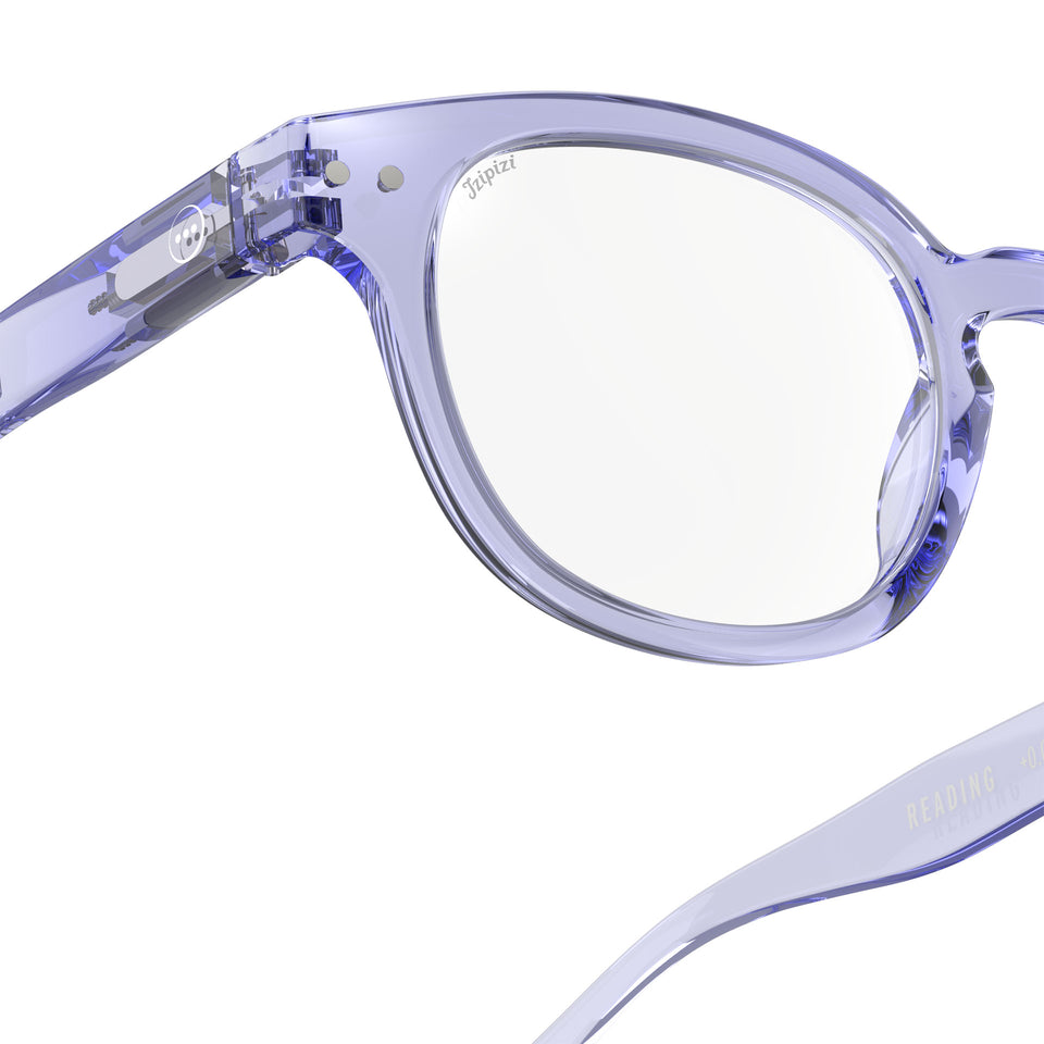 Athletic Purple #C Reading Glasses by Izipizi - Stadium Limited Edition Collection