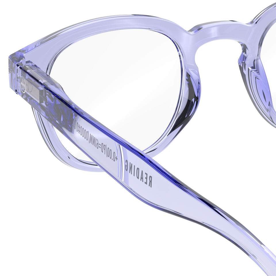 Athletic Purple #C Reading Glasses by Izipizi - Stadium Limited Edition Collection