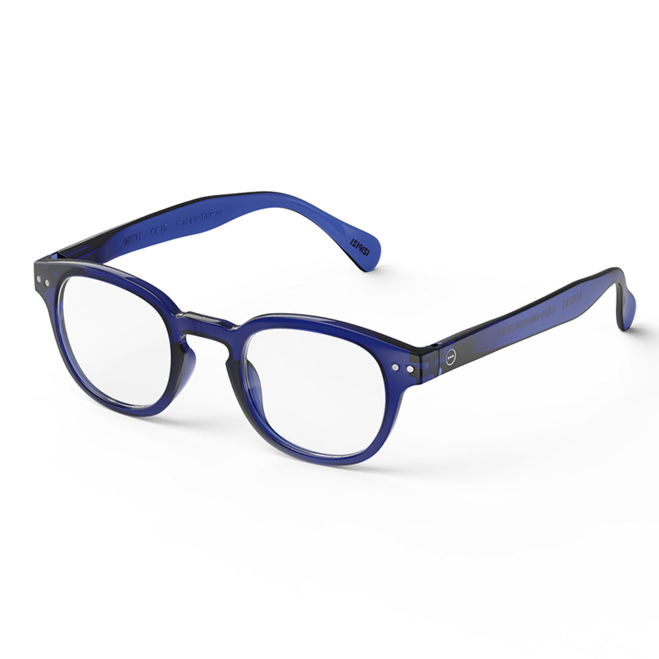 Blue Ink #C Reading Glasses by Izipizi - Office Playground Limited Edition Collection