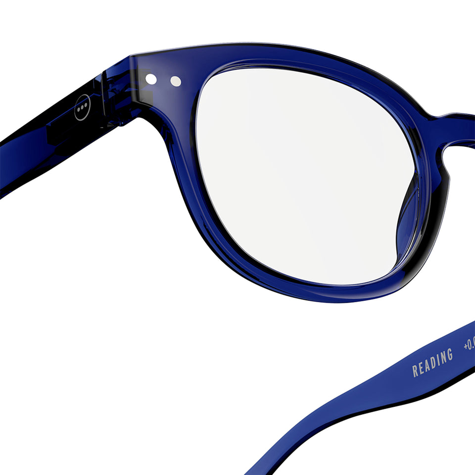 Blue Ink #C Reading Glasses by Izipizi - Office Playground Limited Edition Collection