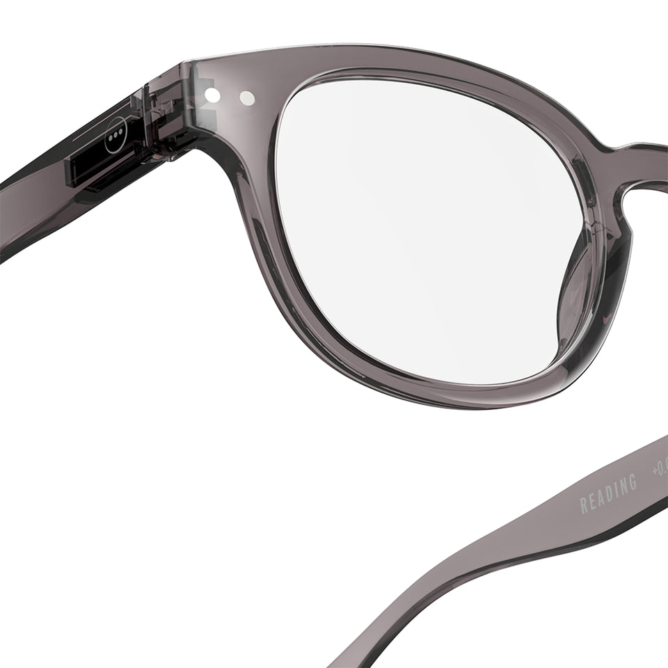 Electronic Grey #C Reading Glasses by Izipizi - Office Playground Limited Edition