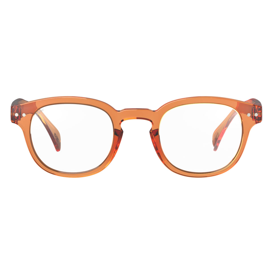 Orange Smash #C Reading Glasses by Izipizi - Stadium Limited Edition Collection