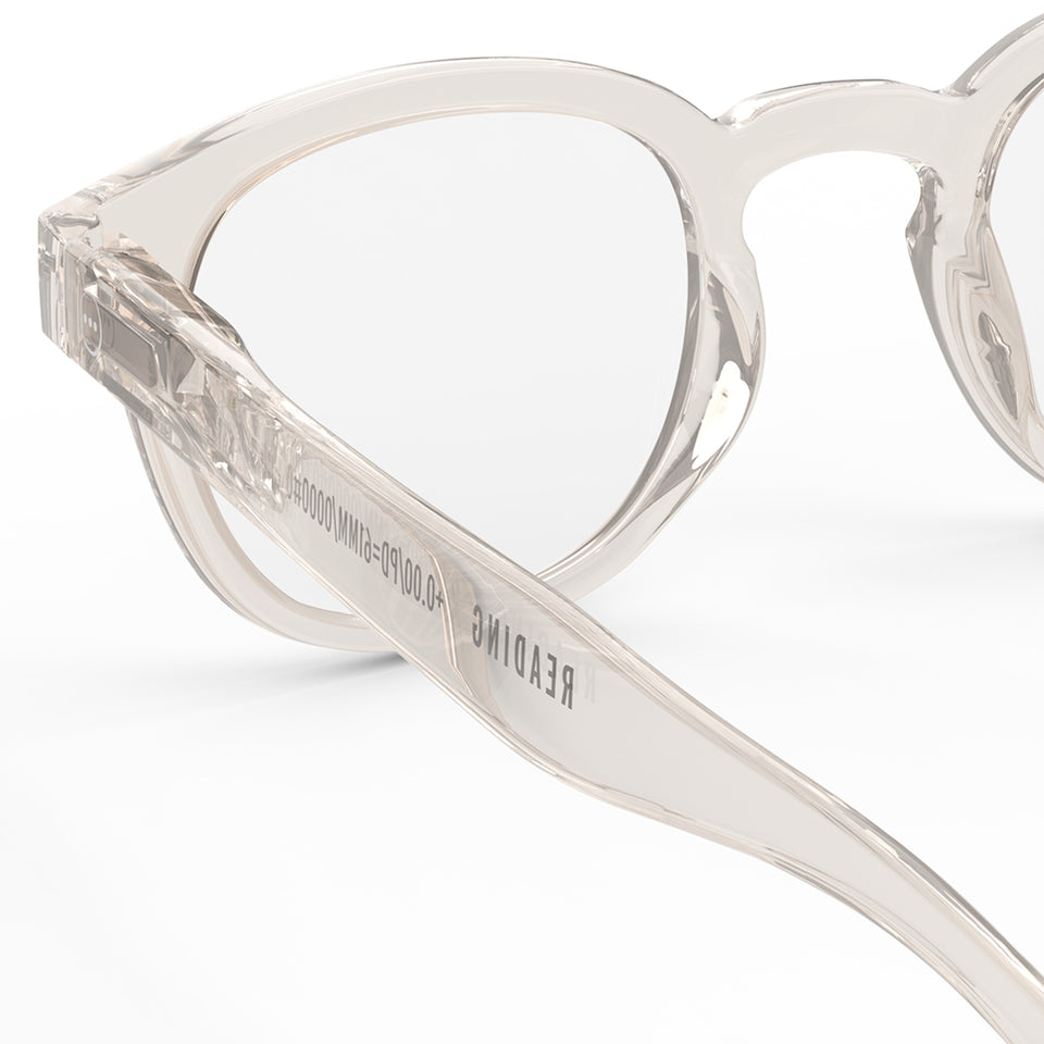 Paper Note Beige #C Reading Glasses by Izipizi - Office Playground Limited Edition Collection