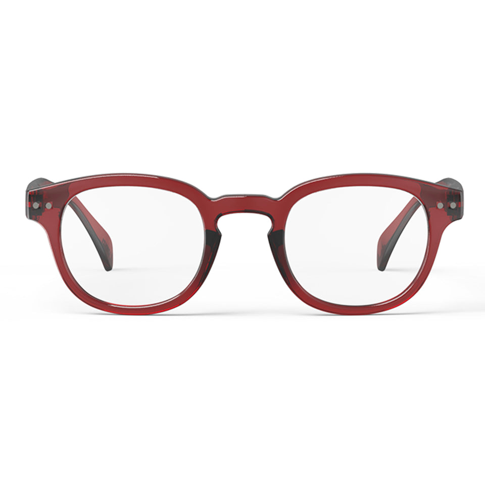 Red Tape #C Reading Glasses by Izipizi - Office Playground Limited Edition Collection