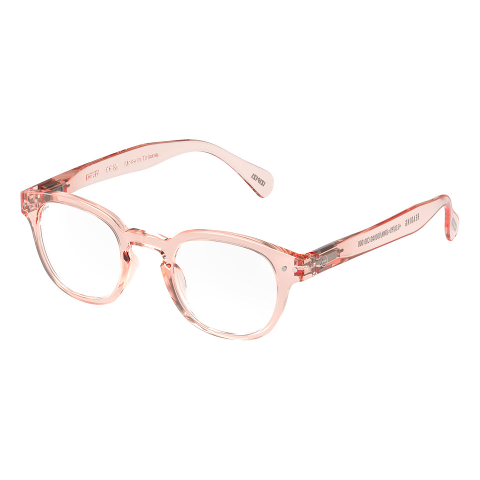 Sporty Blush #C Reading Glasses by Izipizi - Stadium Limited Edition Collection