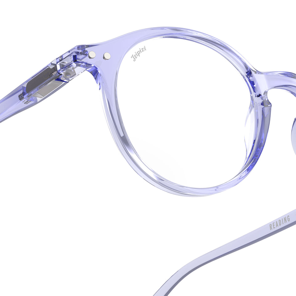 Athletic Purple #D Reading Glasses by Izipizi - Stadium Limited Edition Collection