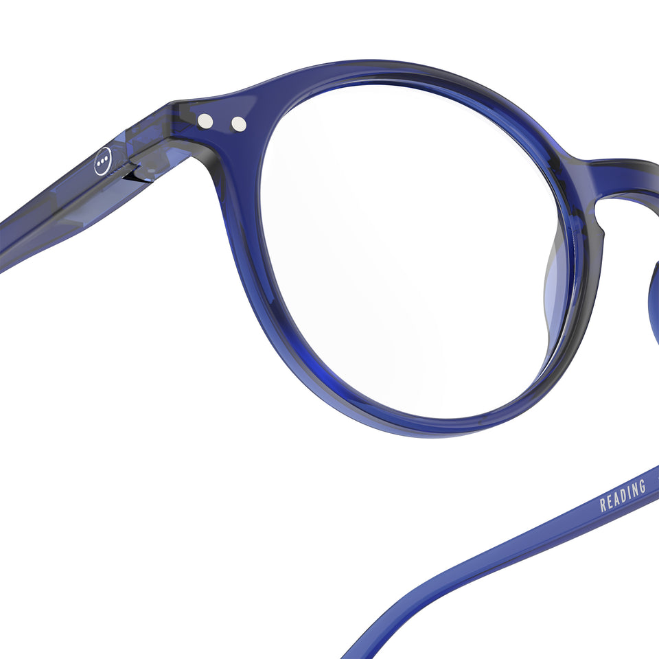 Blue Ink #D Reading Glasses by Izipizi - Office Playground Limited Edition Collection