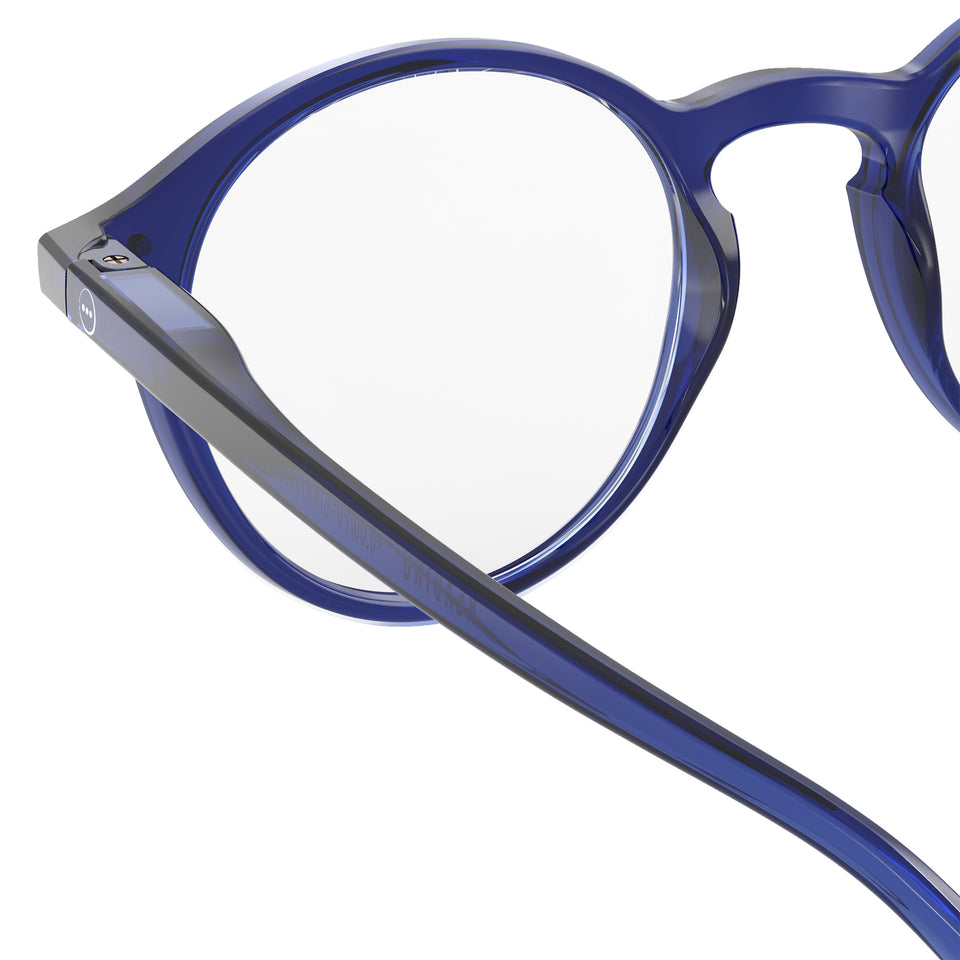 Blue Ink #D Reading Glasses by Izipizi - Office Playground Limited Edition Collection