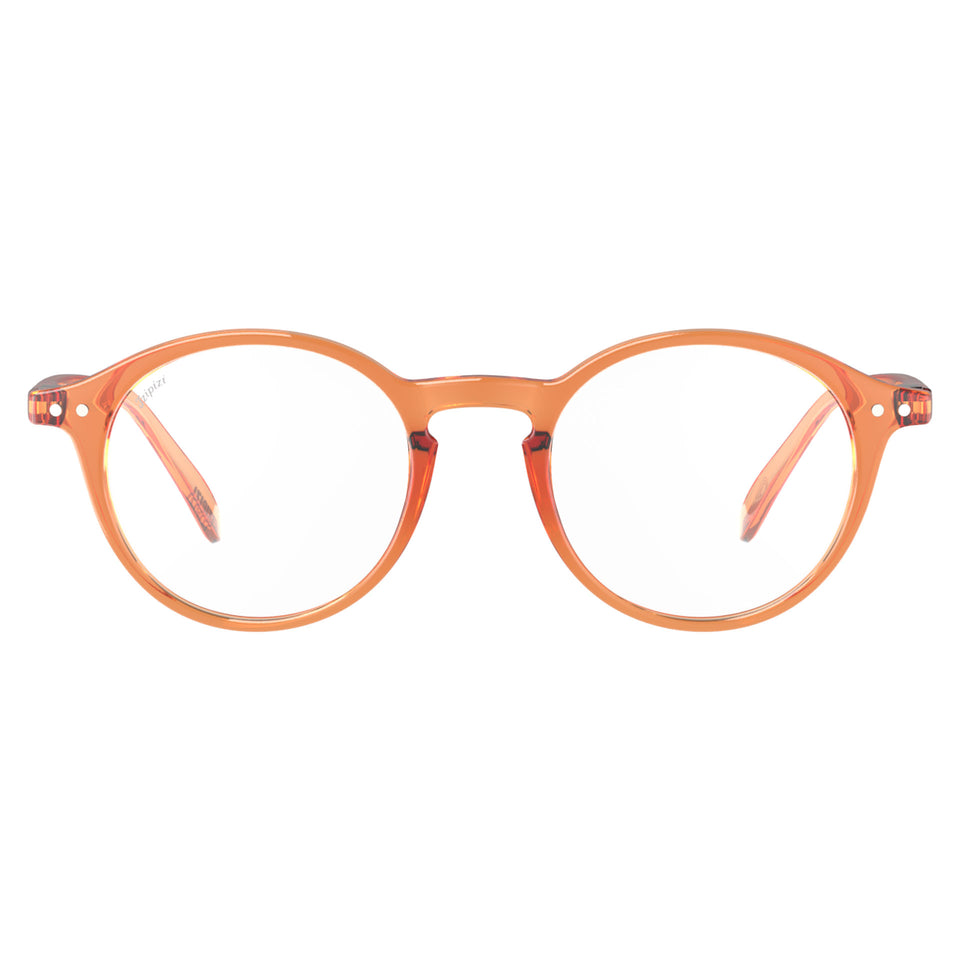 Orange Smash #D Reading Glasses by Izipizi - Stadium Limited Edition Collection