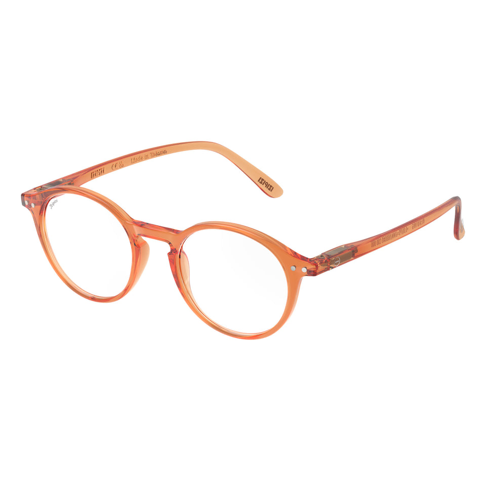 Orange Smash #D Reading Glasses by Izipizi - Stadium Limited Edition Collection