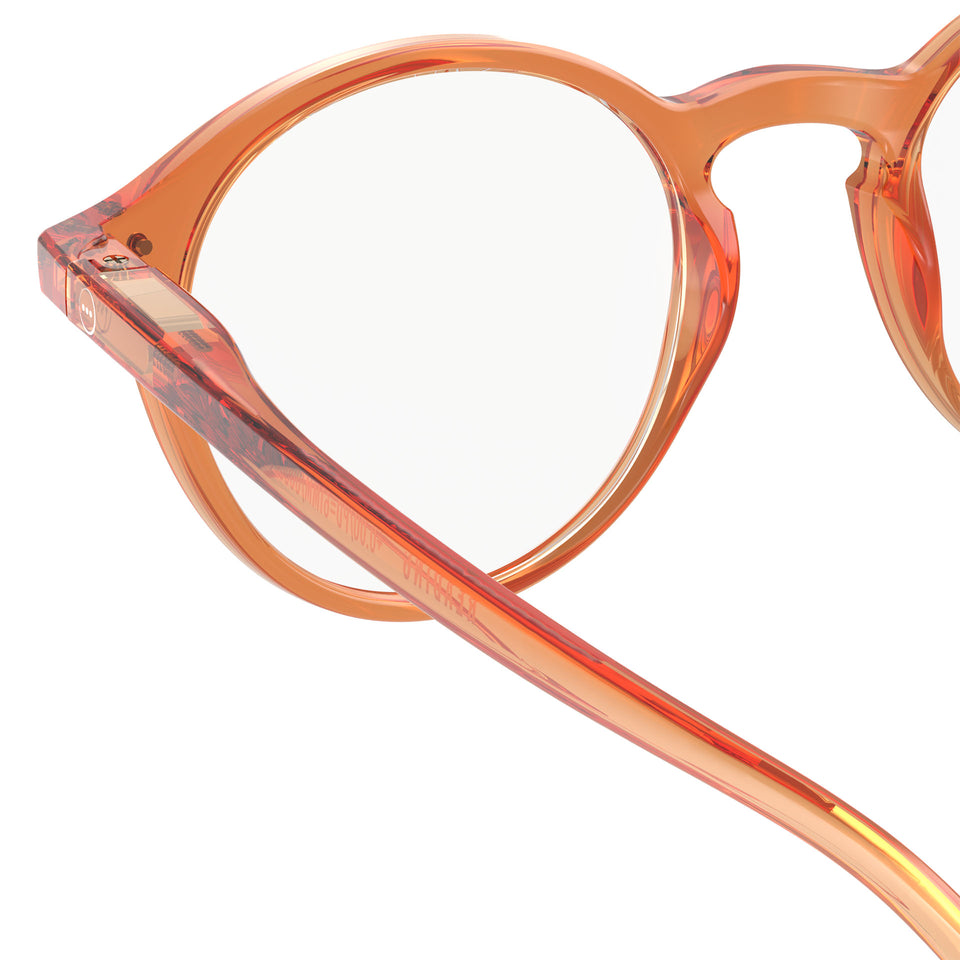 Orange Smash #D Reading Glasses by Izipizi - Stadium Limited Edition Collection