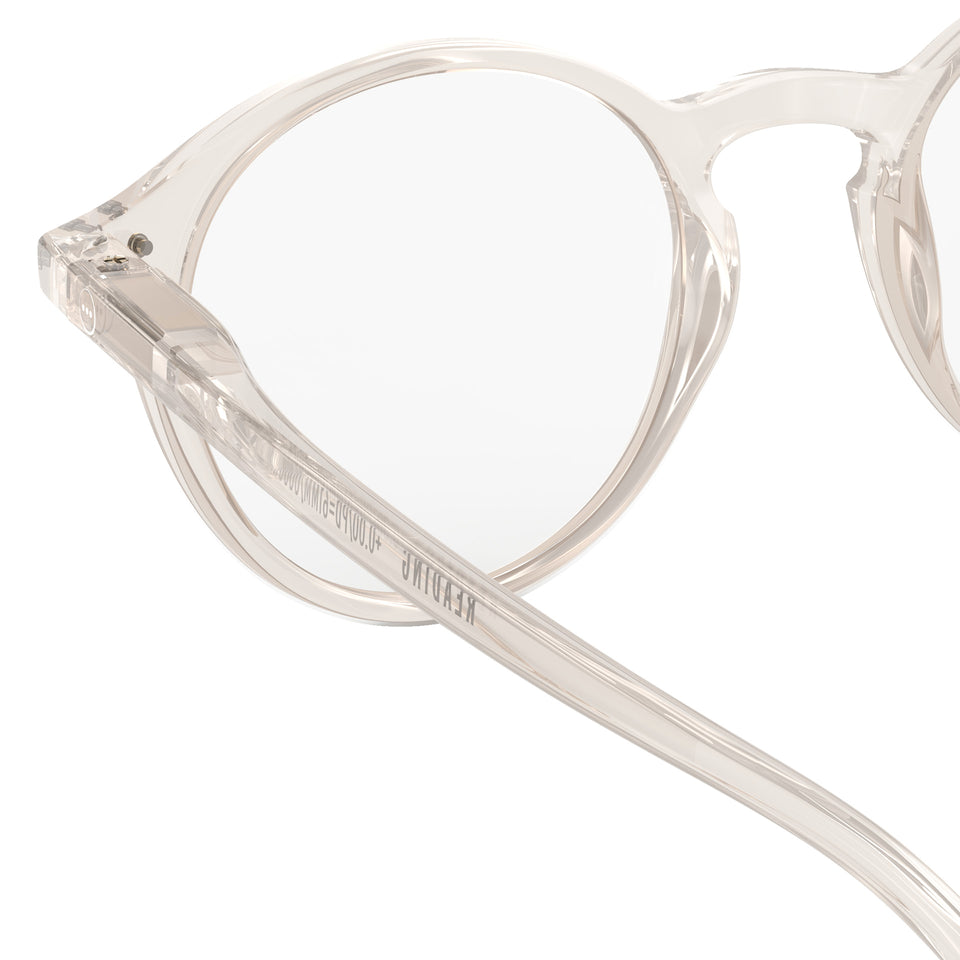 Paper Note Beige #D Reading Glasses by Izipizi - Office Playground Limited Edition Collection