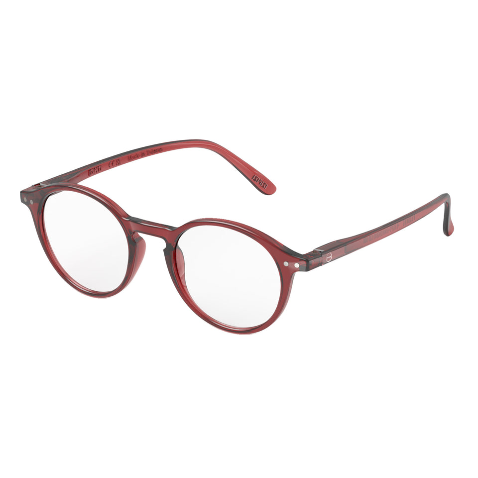 Red Tape #D Reading Glasses by Izipizi - Office Playground Limited Edition Collection