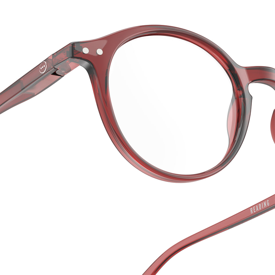 Red Tape #D Reading Glasses by Izipizi - Office Playground Limited Edition Collection