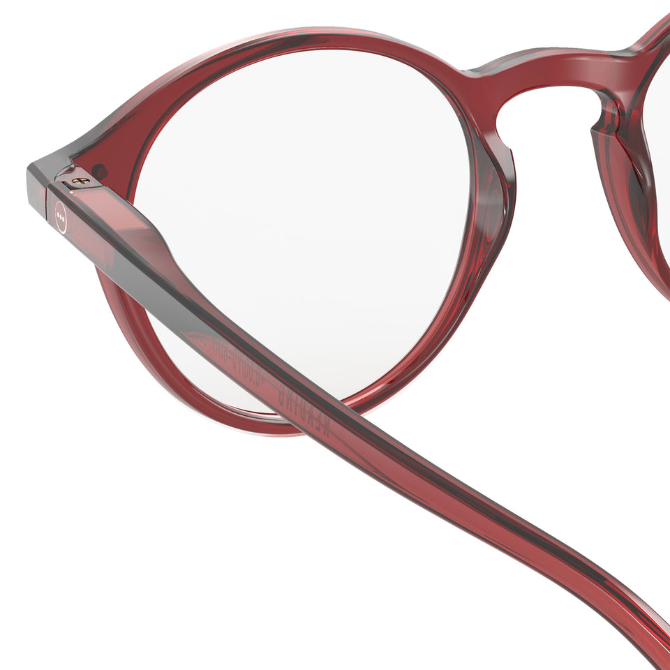 Red Tape #D Reading Glasses by Izipizi - Office Playground Limited Edition Collection