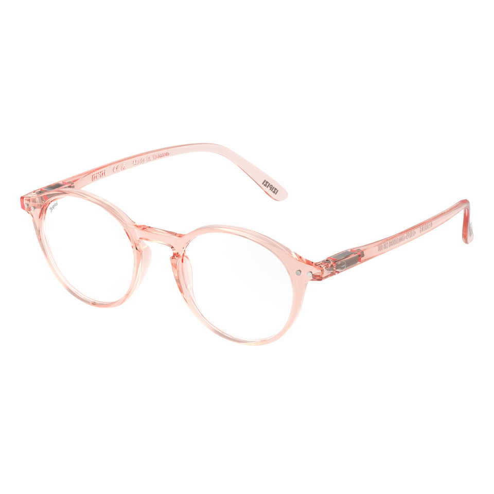 Sporty Blush #D Reading Glasses by Izipizi - Stadium Limited Edition Collection