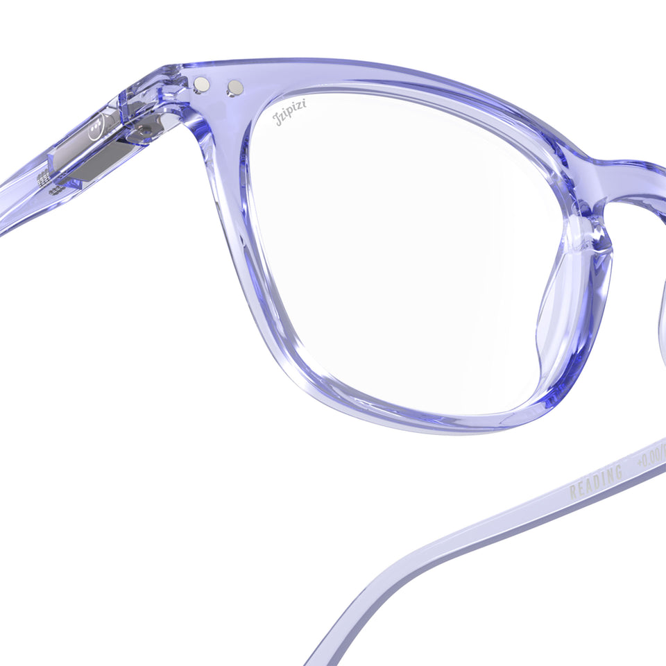 Athletic Purple #E Reading Glasses by Izipizi - Stadium Limited Edition Collection