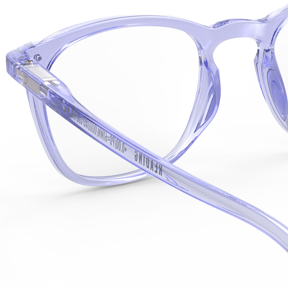 Athletic Purple #E Reading Glasses by Izipizi - Stadium Limited Edition Collection