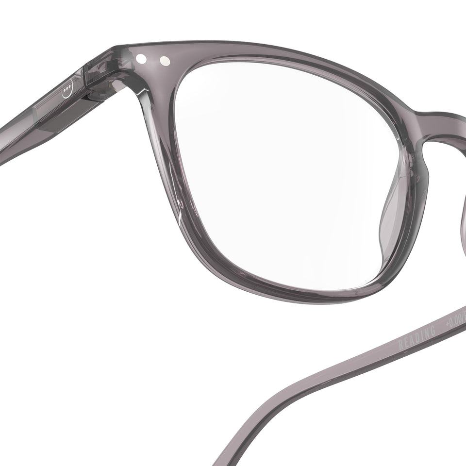 Electronic Grey #E Reading Glasses by Izipizi - Office Playground Limited Edition Collection