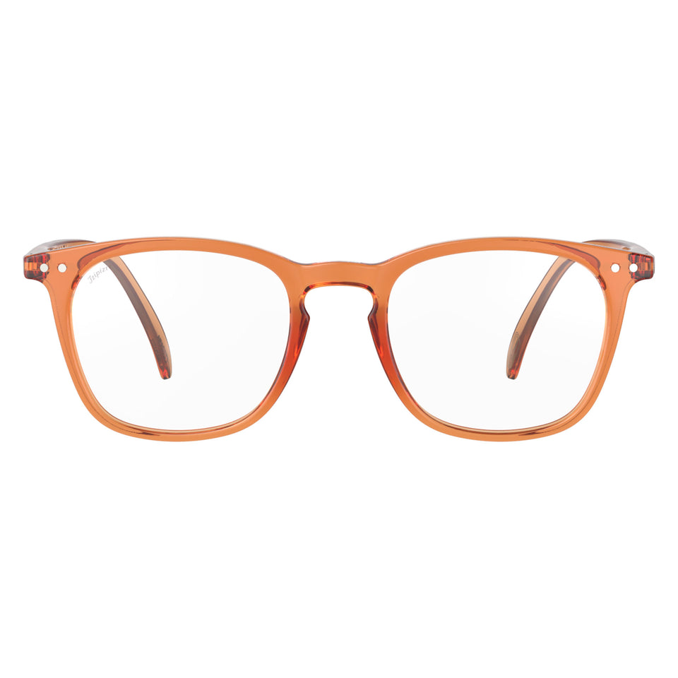 Orange Smash #E Reading Glasses by Izipizi - Stadium Limited Edition Collection