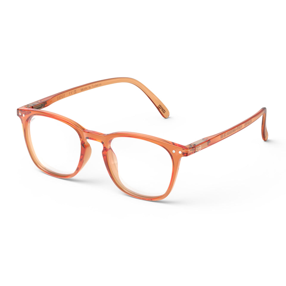 Orange Smash #E Reading Glasses by Izipizi - Stadium Limited Edition Collection