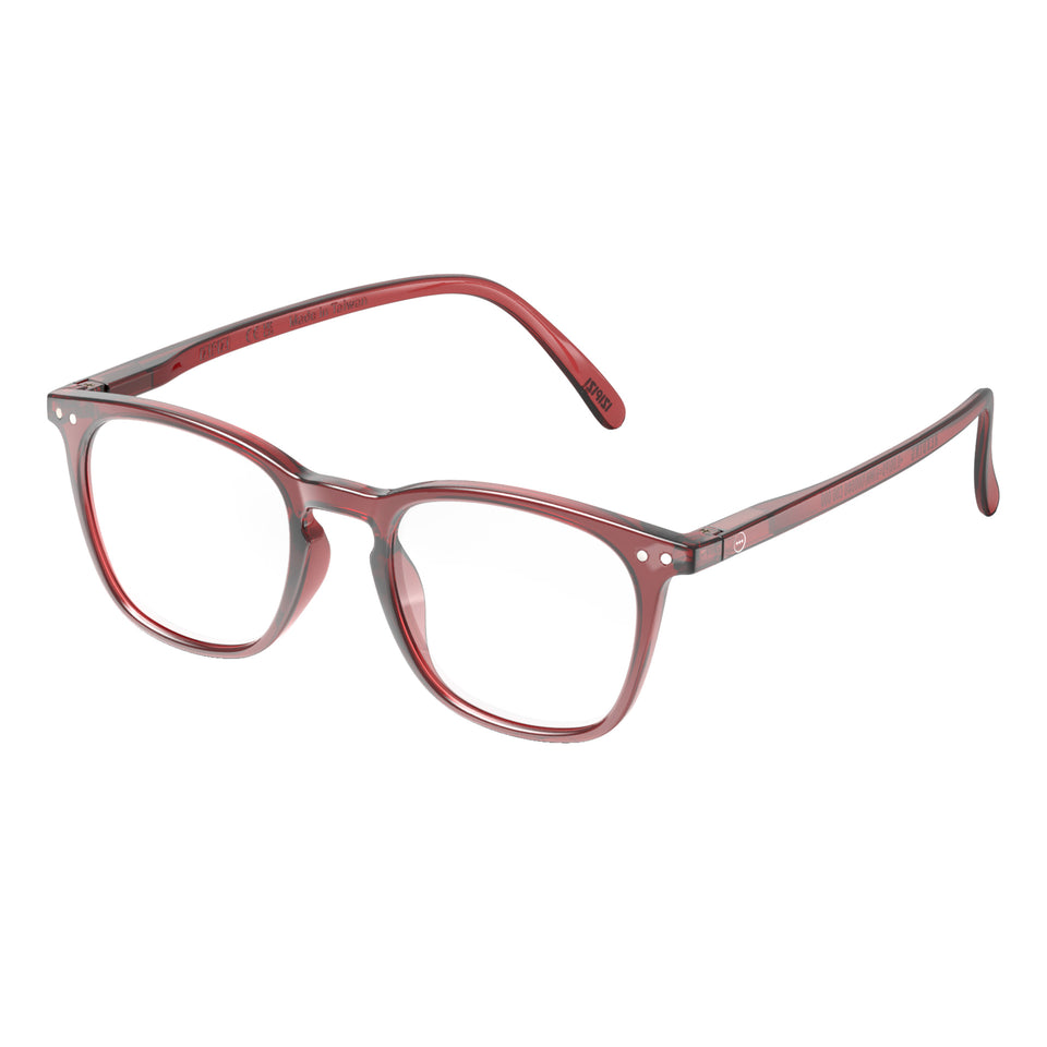 Red Tape #E Reading Glasses by Izipizi - Office Playground Limited Edition Collection