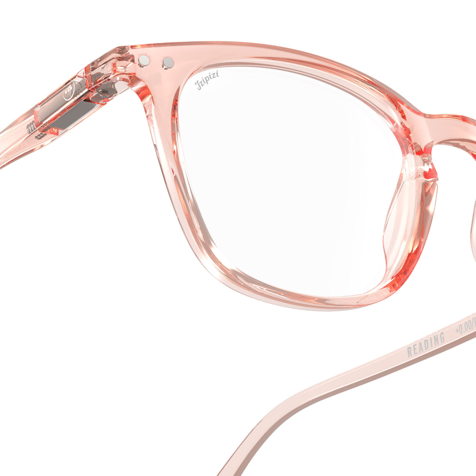 Sporty Blush #E Reading Glasses by Izipizi - Stadium Limited Edition Collection