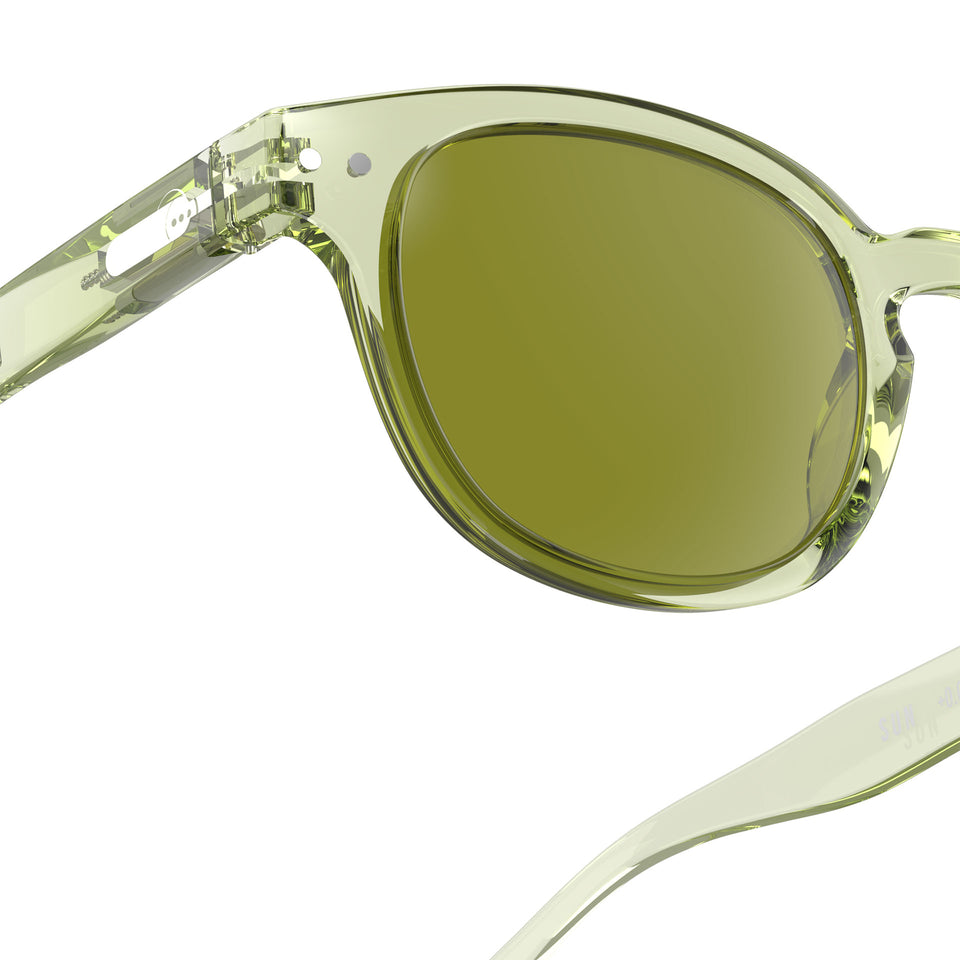 Dynamic Green #C Sunglasses by Izipizi - Stadium Limited Edition Collection