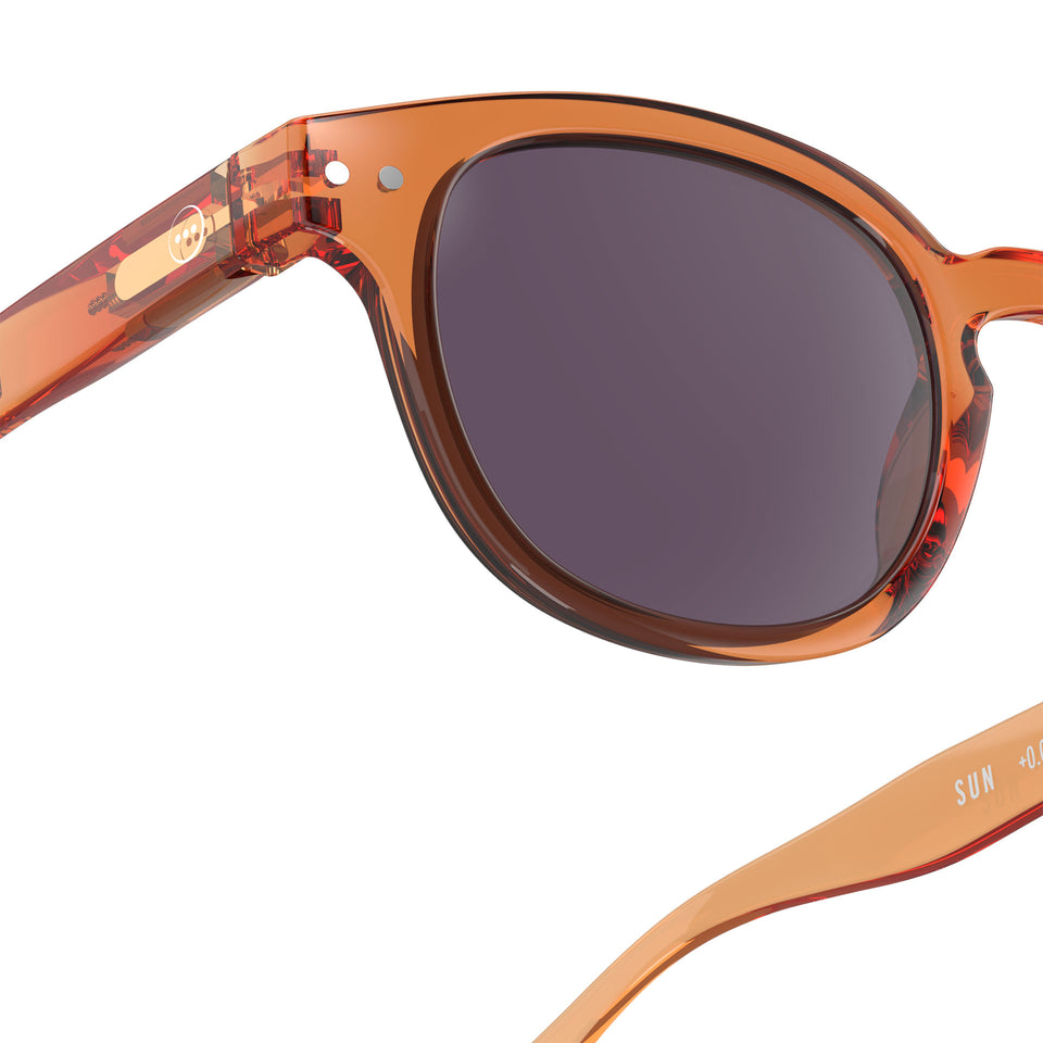 Orange Smash #C Sunglasses by Izipizi - Stadium Limited Edition Collection