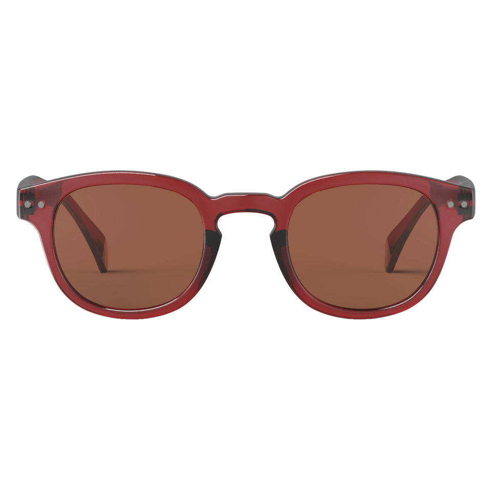 Red Tape #C Sunglasses by Izipizi - Office Playground Limited Edition Collection