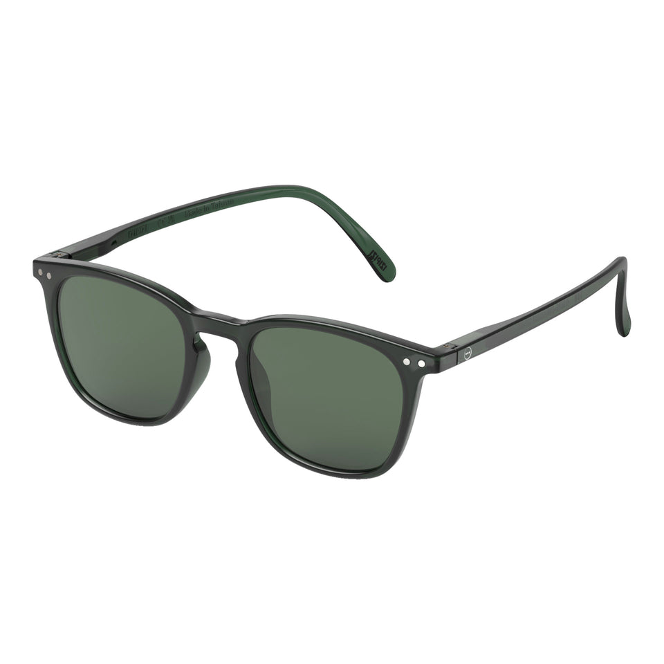 Bakelite Green #E Sunglasses by Izipizi - Office Playground Limited Edition Collection