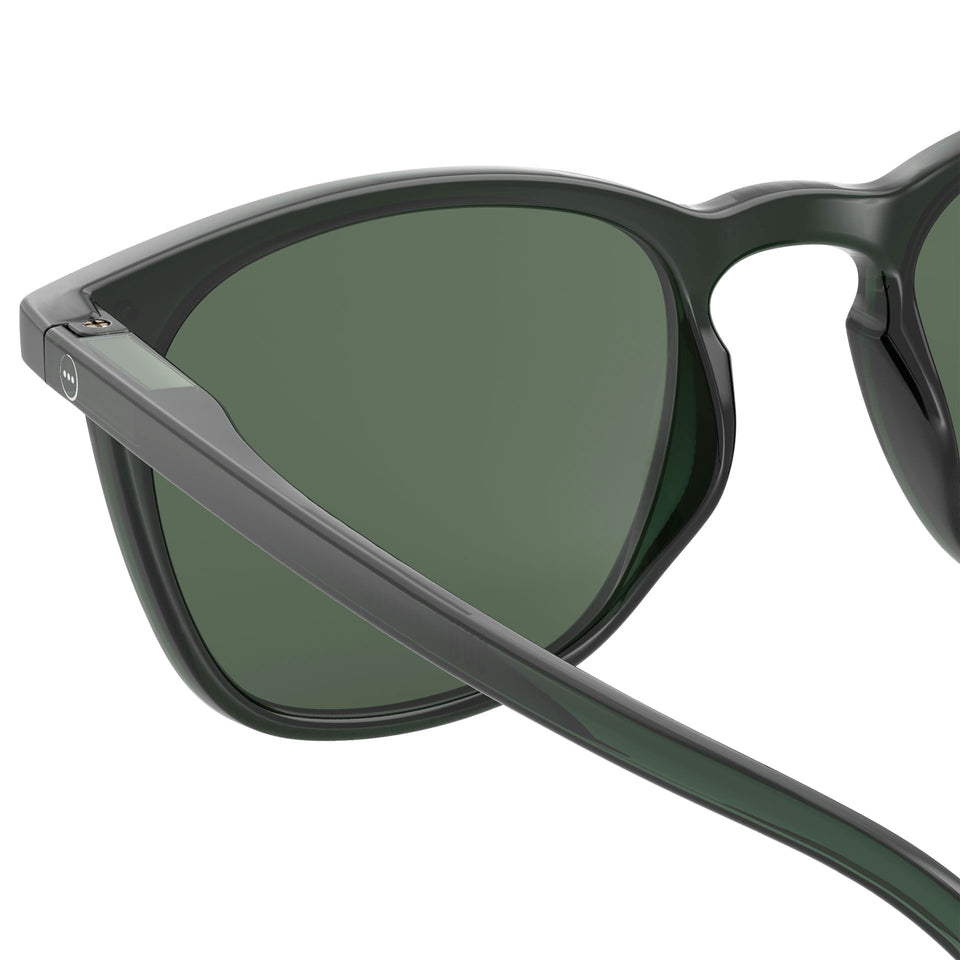 Bakelite Green #E Sunglasses by Izipizi - Office Playground Limited Edition Collection