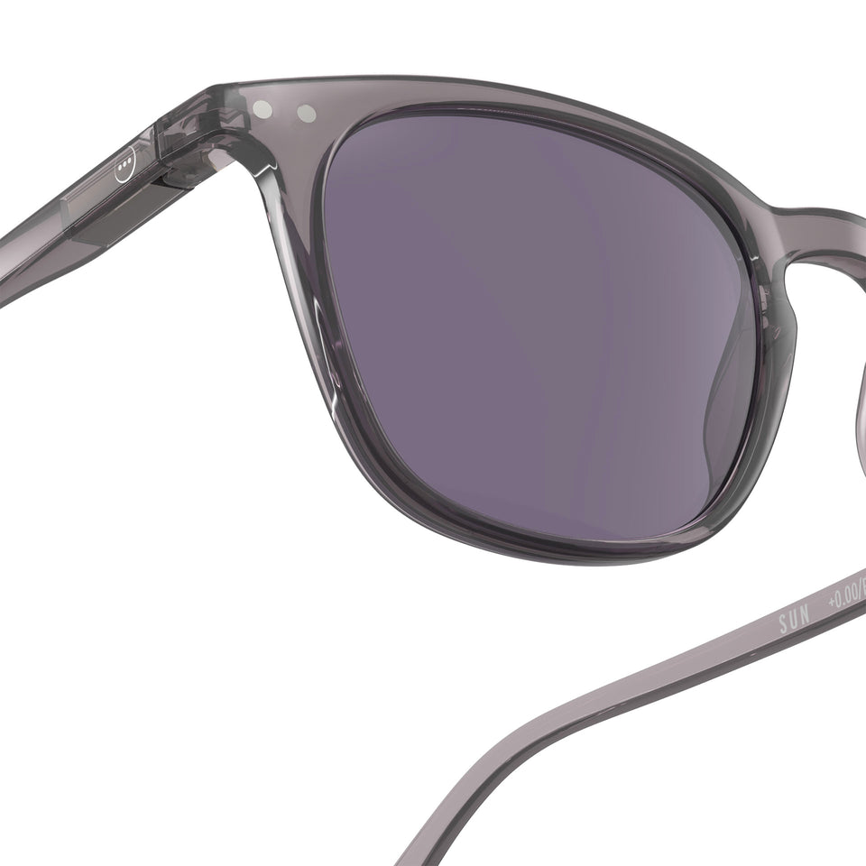 Electronic Grey #E Sunglasses by Izipizi - Office Playground Limited Edition Collection