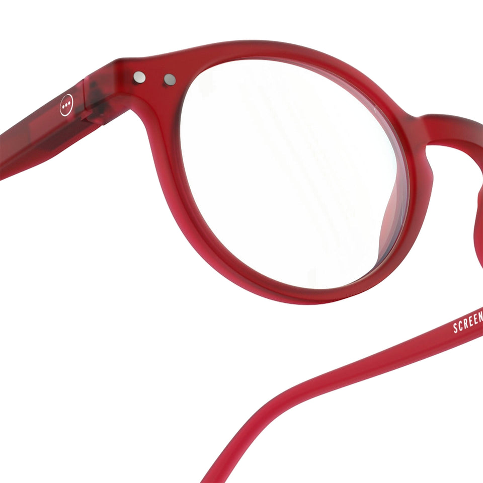 Red Crystal #H Screen Glasses by Izipizi