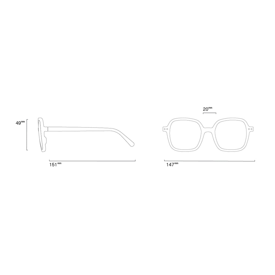 Electronic Grey #OFFICE Reading Glasses by Izipizi - Office Playground Limited Edition Collection