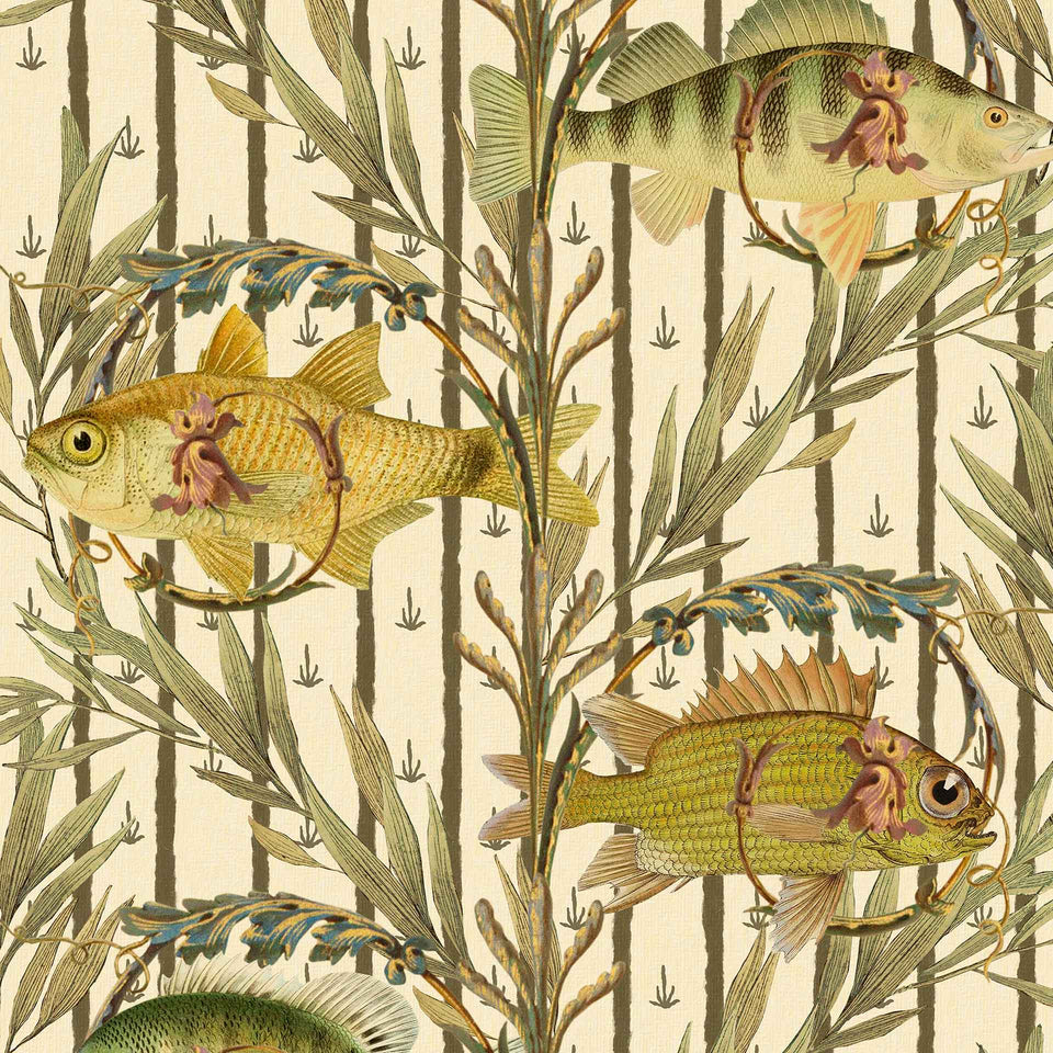 Sweetwater Fishes Wallpaper by MIND THE GAP