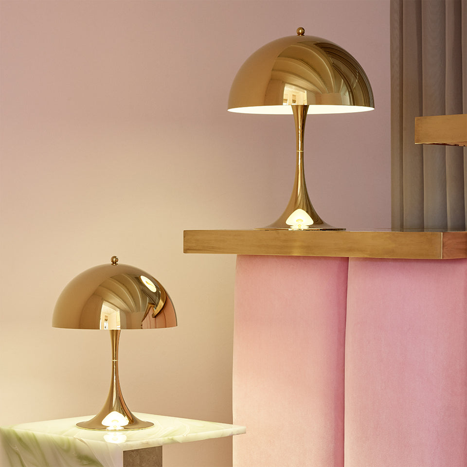 Buy Louis Poulsen Panthella table lamp 320 Opal by Verner Panton
